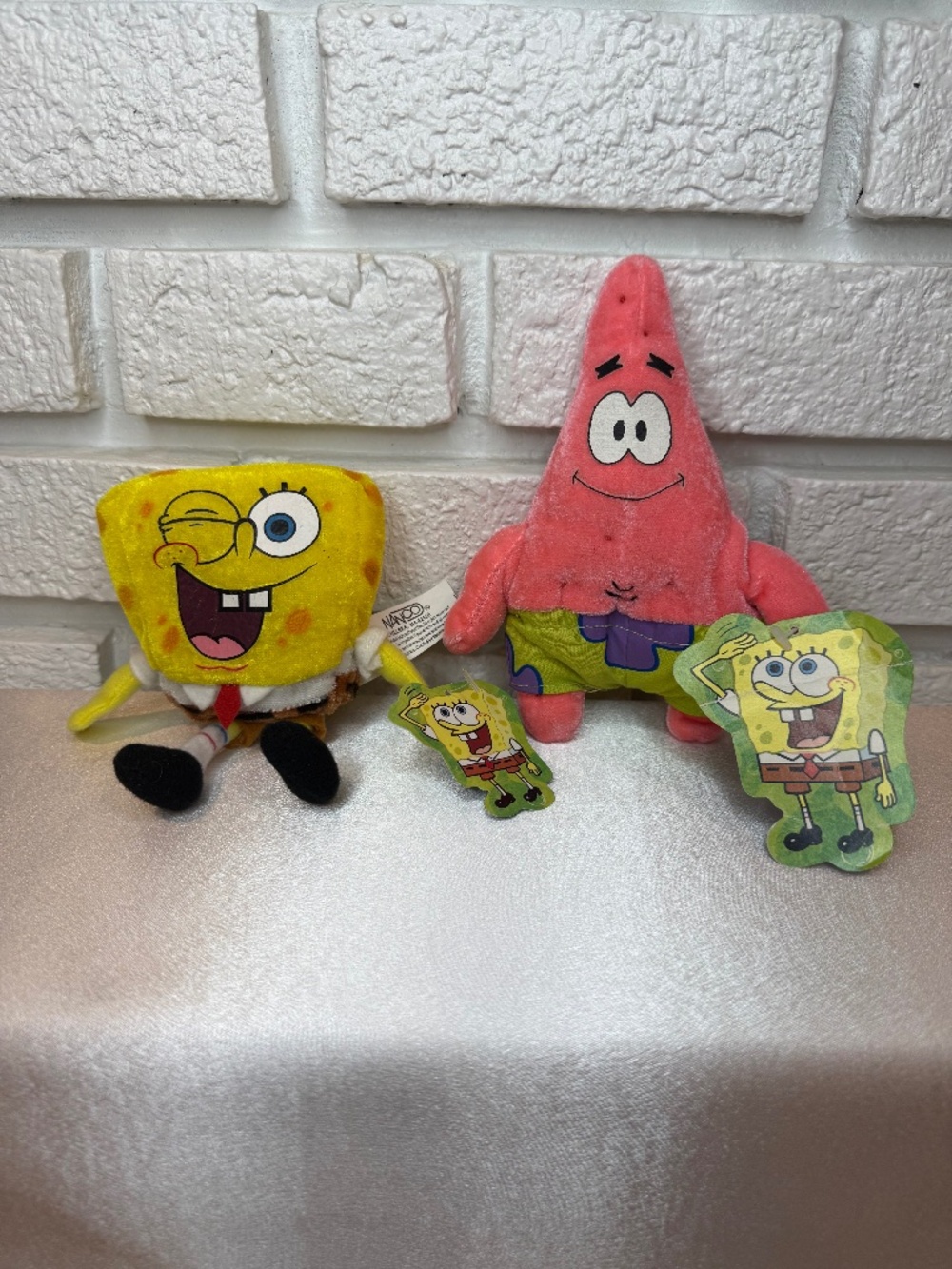Spongebob and Patrick Plushies New With Tags
